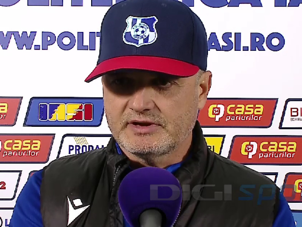 Reacția lui Erik Lincar, după ce FC Bihor a pierdut cu Poli Iași și are emoții pentru locul 2