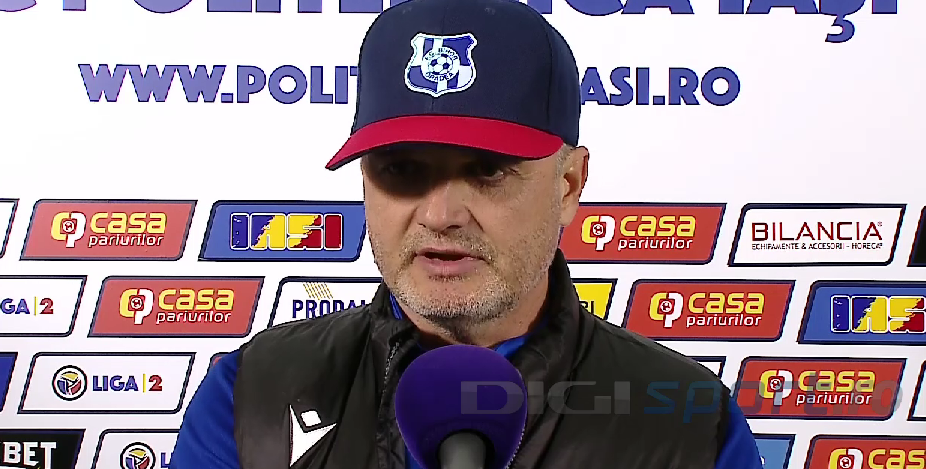 Reacția lui Erik Lincar, după ce FC Bihor a pierdut cu Poli Iași și are emoții pentru locul 2