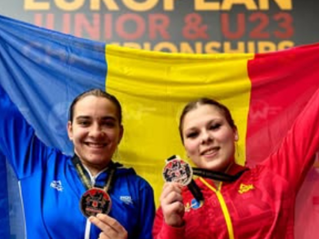 DOUĂ medalii pentru România la Campionatele Europene de haltere pentru tineret!
