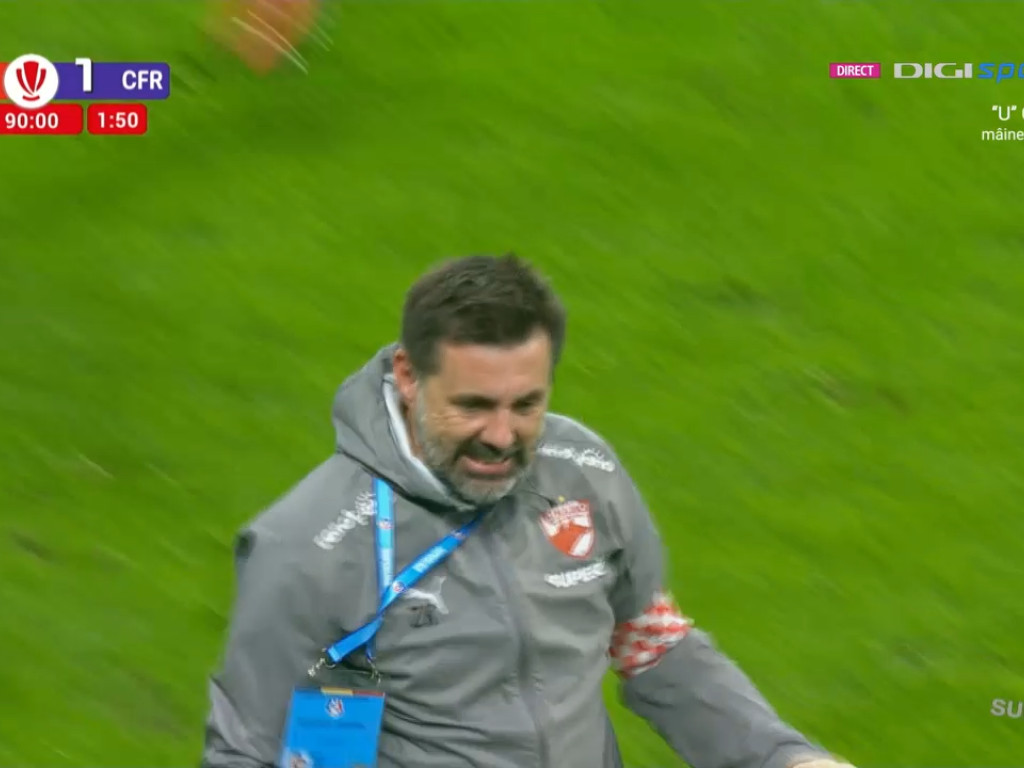 Kopic, așa cum nu a fost văzut niciodată! Cum a fost surprins după victoria lui Dinamo cu CFR