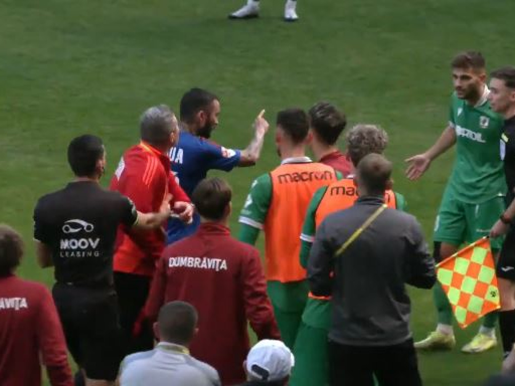 Scandal după ce Steaua a pierdut cu Dumbrăvița! Daniel Oprița s-a dus "glonț" către un jucător advers