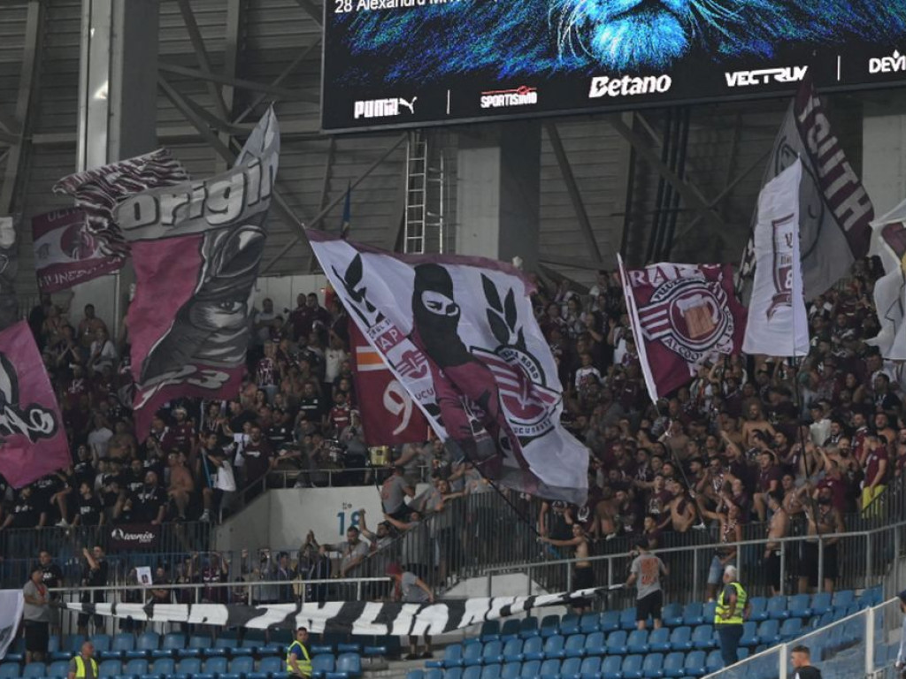 Record pentru giuleșteni! Fanii Rapidului, cea mai mare deplasare din istorie pe noul Oblemenco