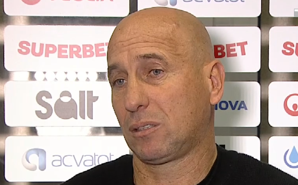 Imagine Stire Robert Ilyeș și-a strigat nemulțumirea, după Hermannstadt - Csikszereda: ”Să știți că mă supără!” | 2review.ro