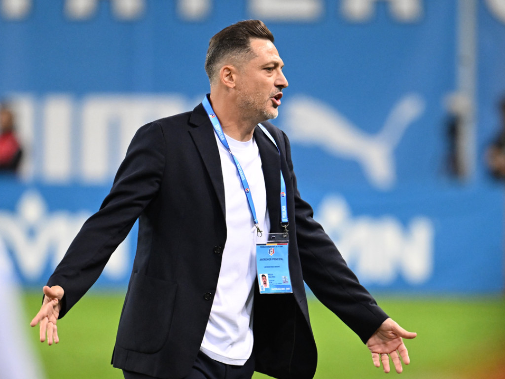 Nu s-a ferit de cuvinte, după ce Mirel Rădoi a oferit scene cum rar se văd la Craiova - Rapid: ”Avea draci pe el!”