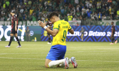 Match Between Palmeiras And Red Bull Bragantino For The Brazilian Championship