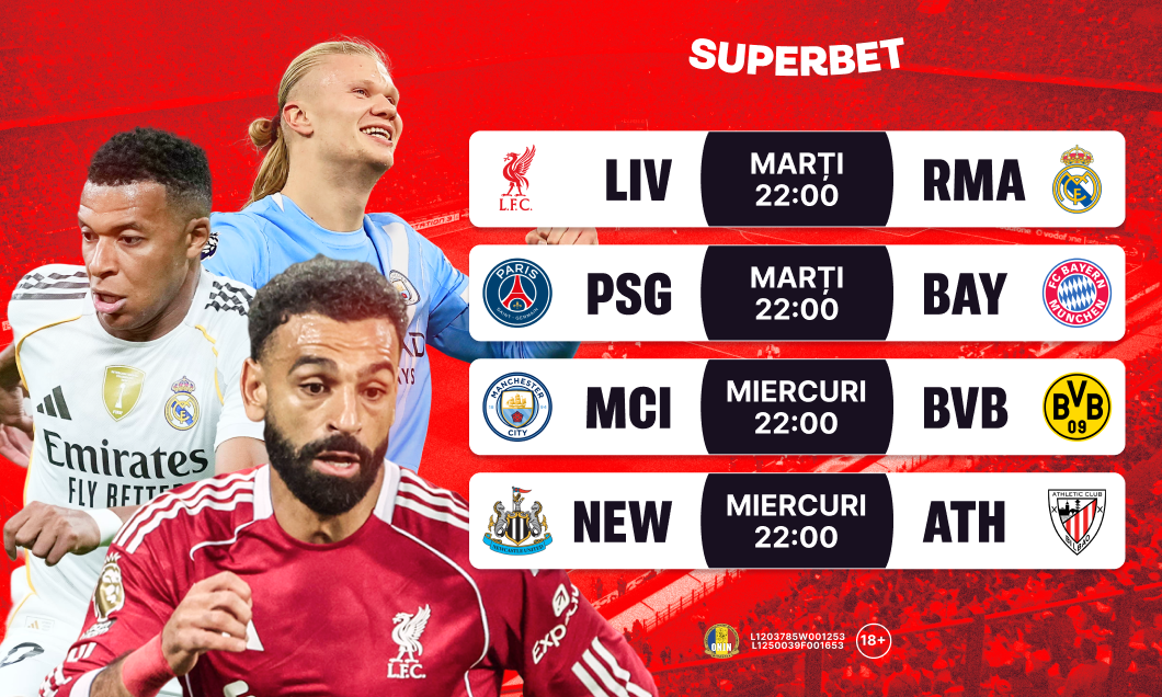(P) Serile care scriu istorie în Champions League! Cele mai tari dueluri din etapa a 4-a