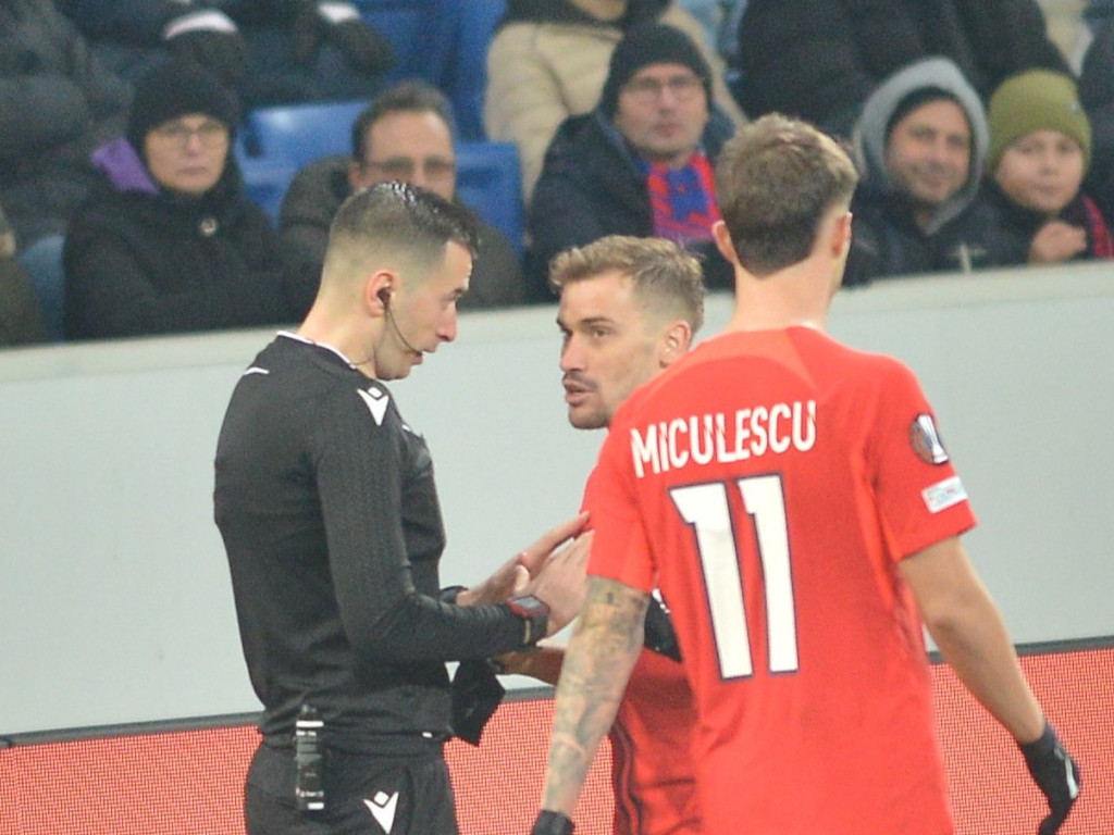UEFA a decis arbitrul de la Basel - FCSB. Veche cunoștință pentru campioana României