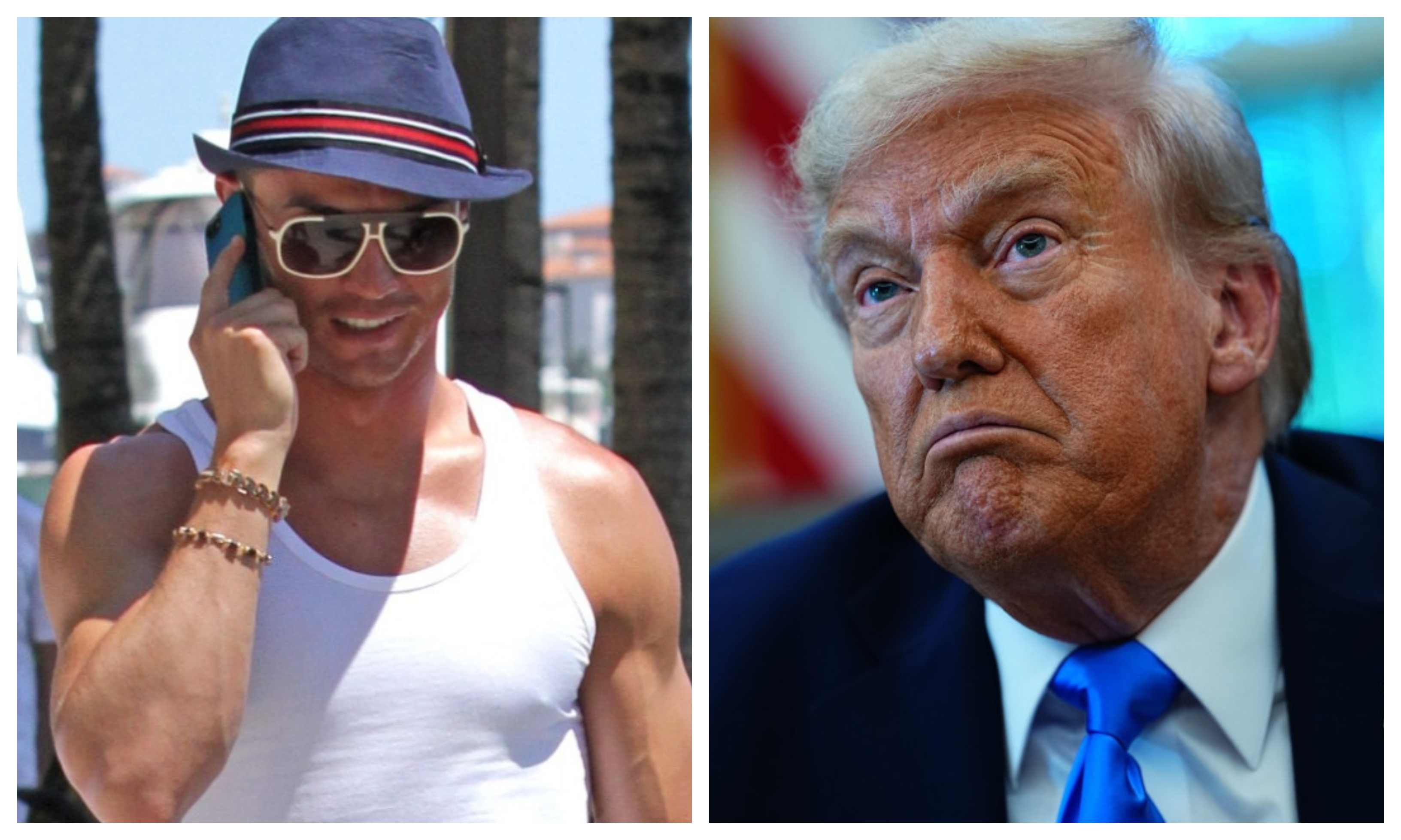 "Ce mesaj ai vrut să transmiți?" Ronaldo a explicat, fără rețineri, gestul făcut față de Donald Trump