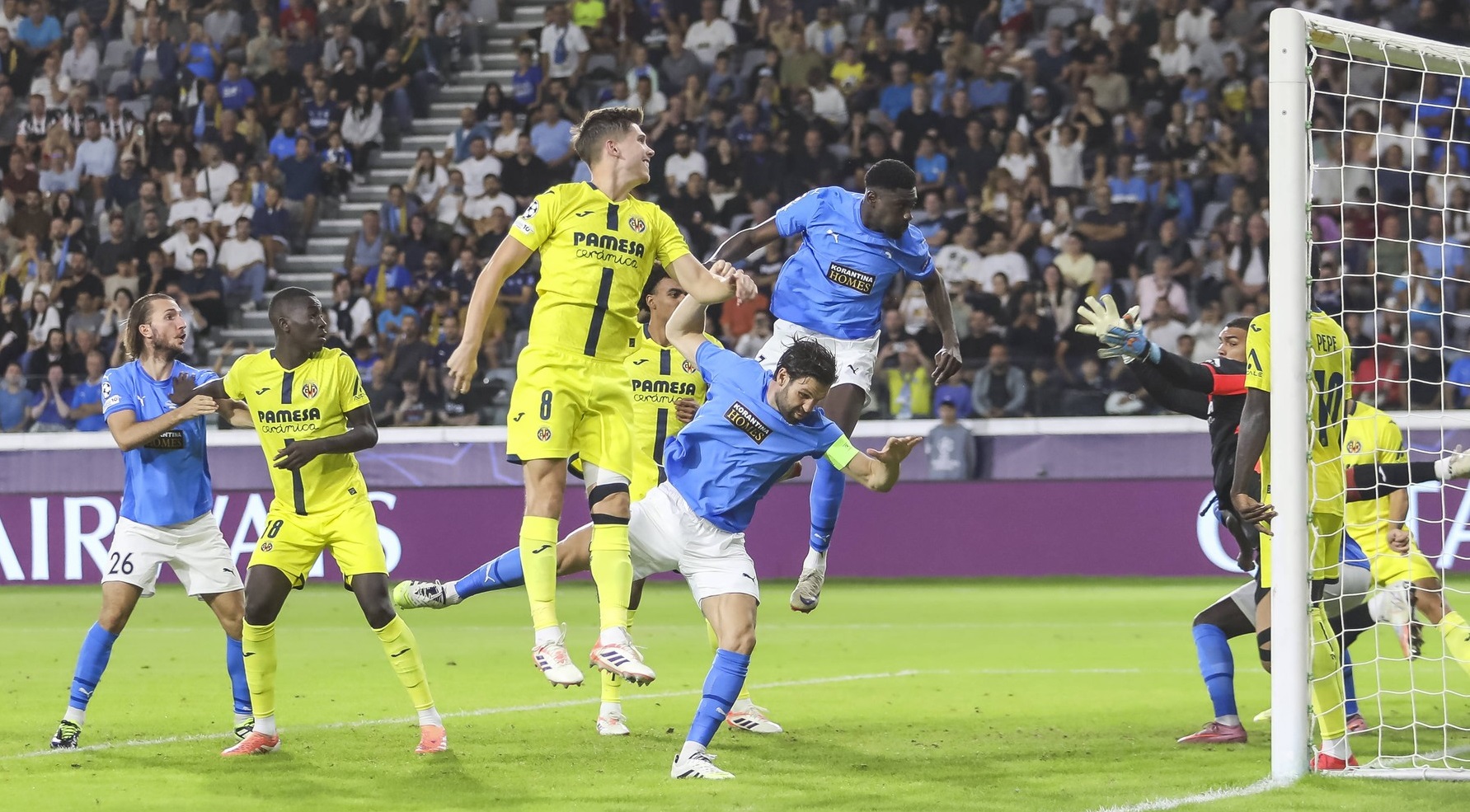 Pafos - Villarreal 1-0 | Cu Vlad Dragomir integralist, ciprioții au dat lovitura etapei în Champions League