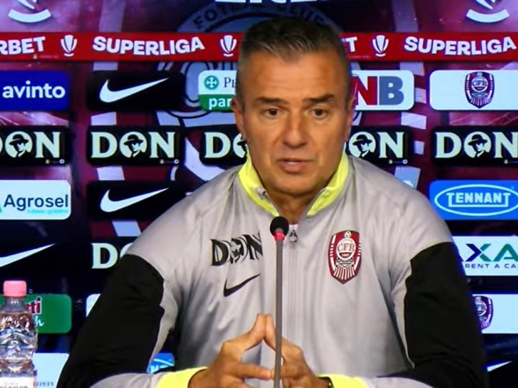 Cum a numit-o Daniel Pancu pe CFR Cluj, la prima conferință de presă: ”Trebuie să am grijă”