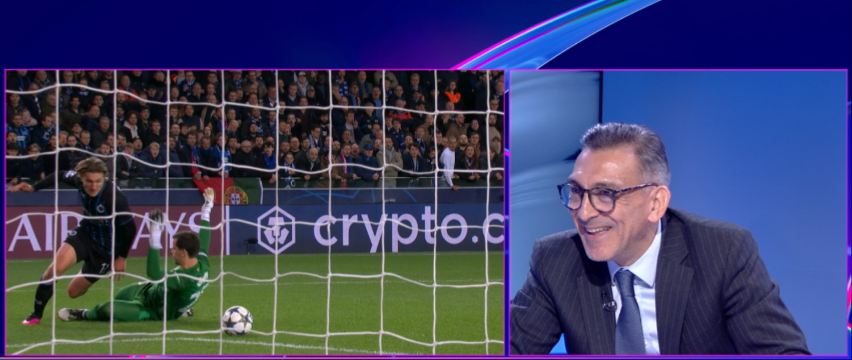 Ilie Dumitrescu a primit mesaj în direct de la un fost arbitru, după controversa de la Brugge - Barcelona: ”100%!”