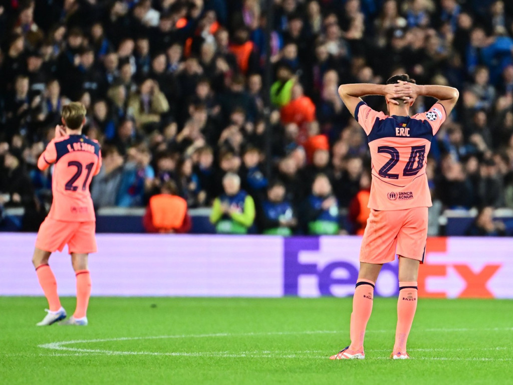 Jucător de la Barcelona, transportat de urgență la spital, după meciul cu Brugge: lovitura primită de catalani