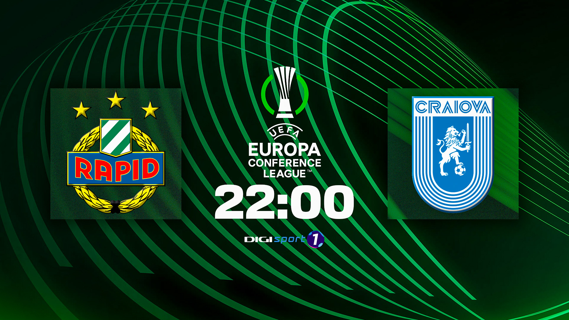 Rapid Viena - Universitatea Craiova 0-0, ACUM, la Digi Sport 1. Fac oltenii surpriza în Austria?