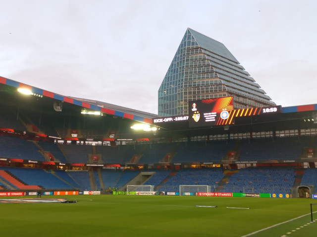 Incendiu devastator la stadionul St. Jakob-Park