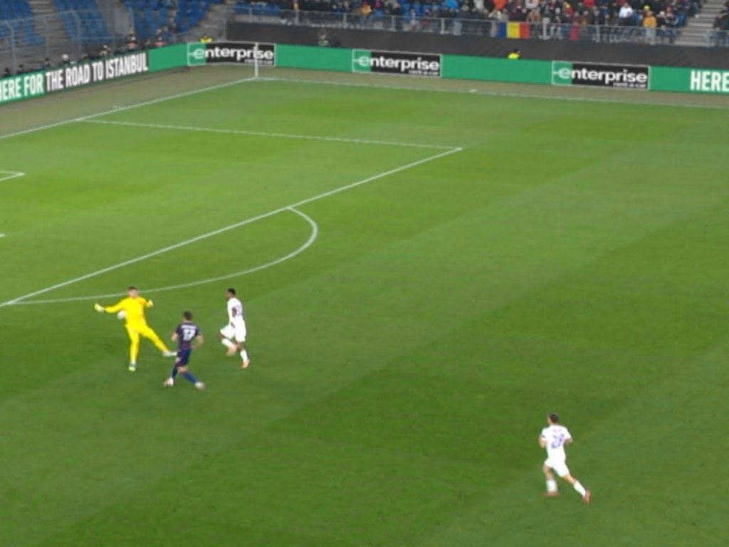 Basel - FCSB 1-0, ACUM pe Digi Sport 1. Start dezastruos! Shaqiri, gol din penalty. Târnovanu, ROȘU direct în minutul 12!