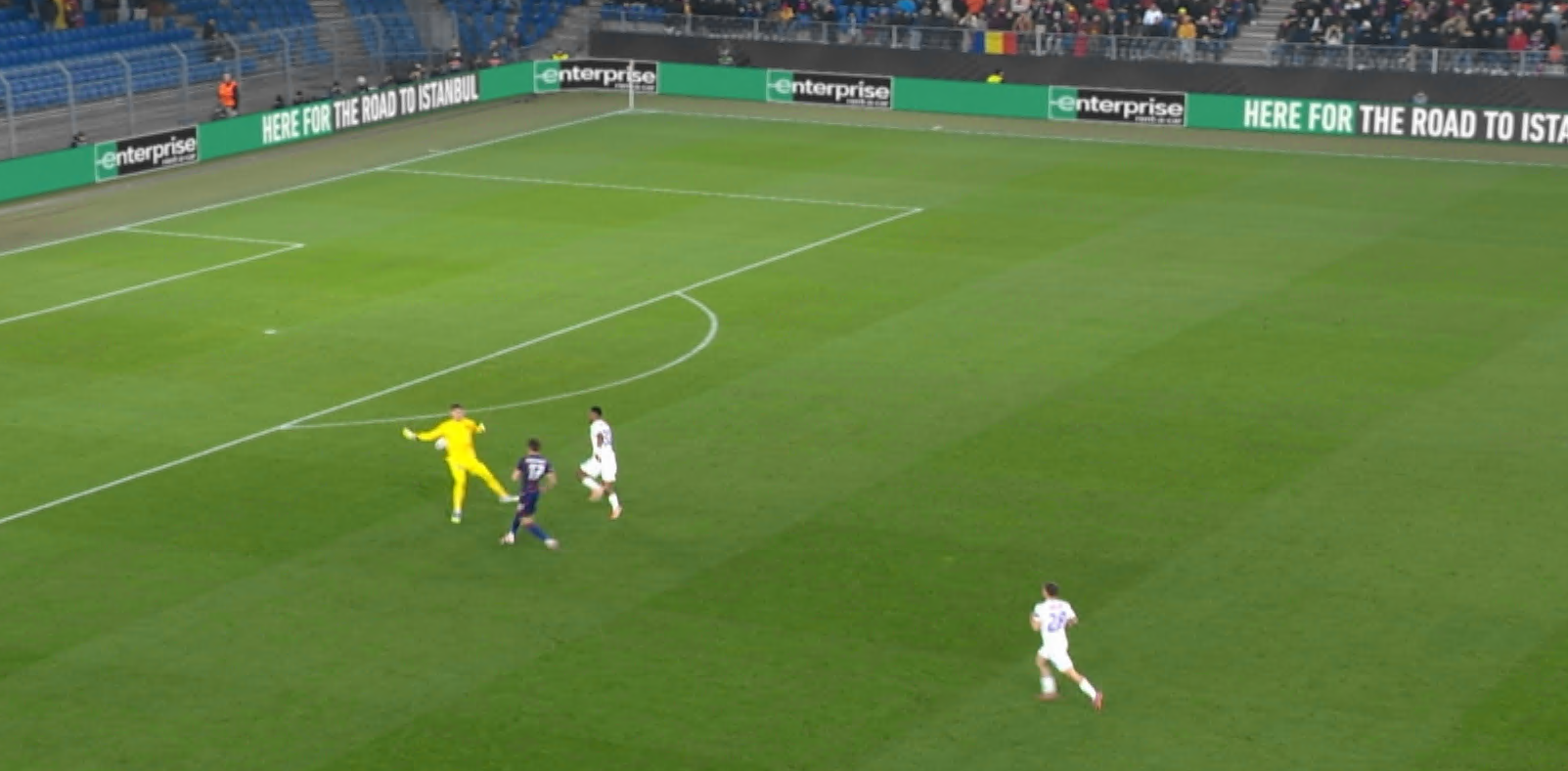 Basel - FCSB 1-0, ACUM pe Digi Sport 1. Românii și-au revenit după ”șocul” din startul meciului! Târnovanu, ROȘU, Shaqiri, GOL