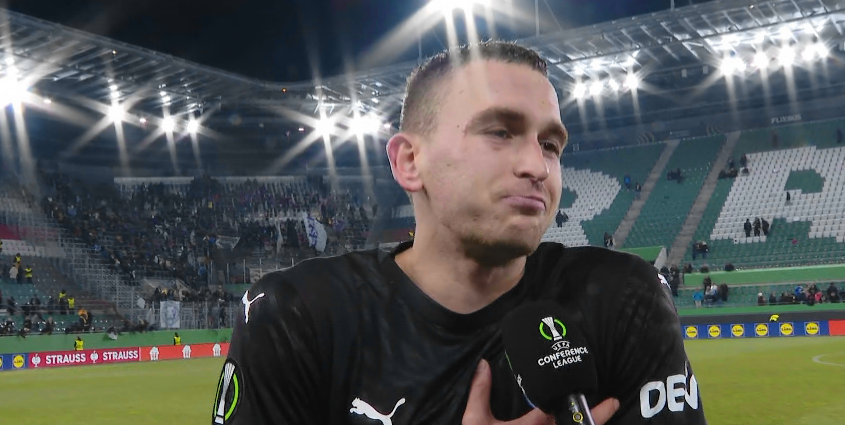 Romanchuk, după ce i-a adus prima victoria Universității Craiova în Conference League: ”Îmi vine să plâng”