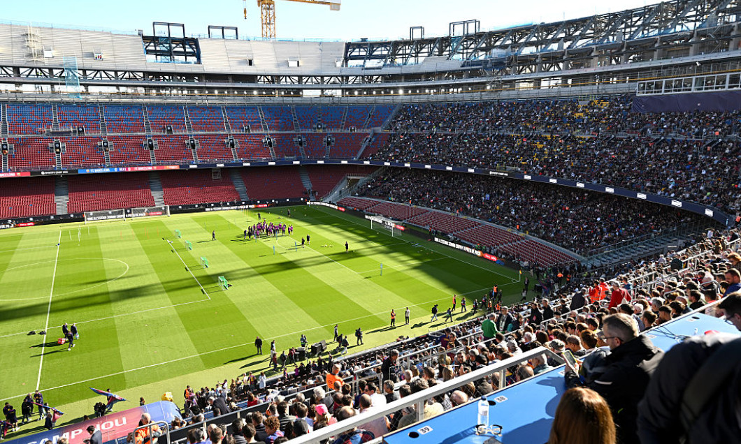 FC Barcelona Open Training Session in Spotify Camp Nou