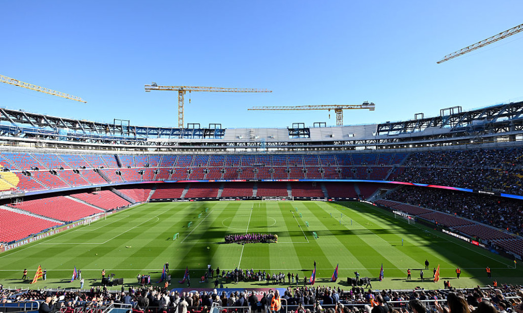 FC Barcelona Open Training Session in Spotify Camp Nou