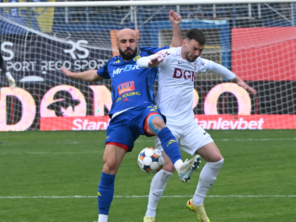 Unirea Slobozia - CFR Cluj 0-1. Victorie italiană! Daniel Pancu a câștigat la debutul pe banca ardelenilor