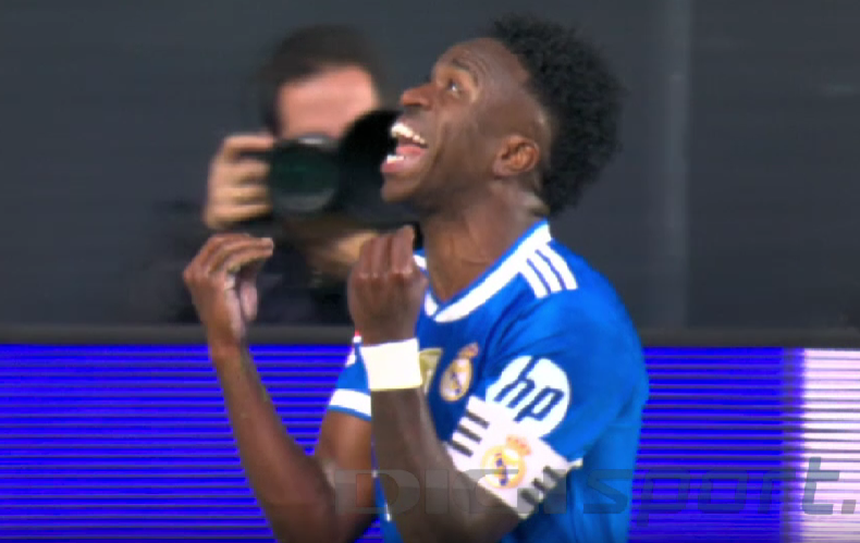 Pur și simplu nu i-a venit să creadă! Gestul făcut de Vinicius, după ce Rațiu l-a pus la pământ