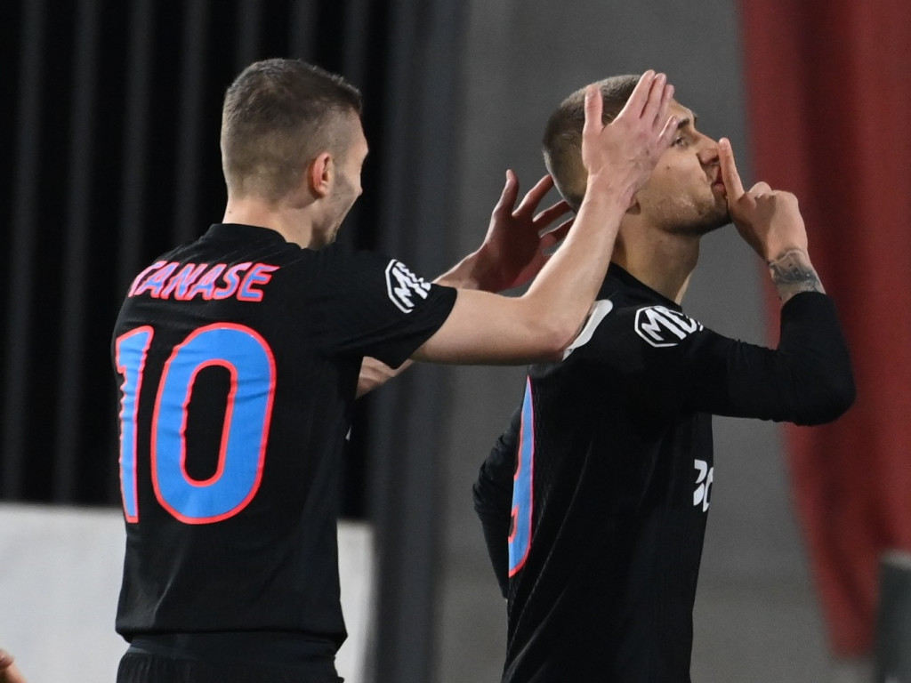 Daniel Bîrligea a marcat și s-a dus "glonț" în fața galeriei adverse! Ce a urmat