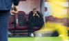 Coach Mircea Lucescu portrait image on the bench