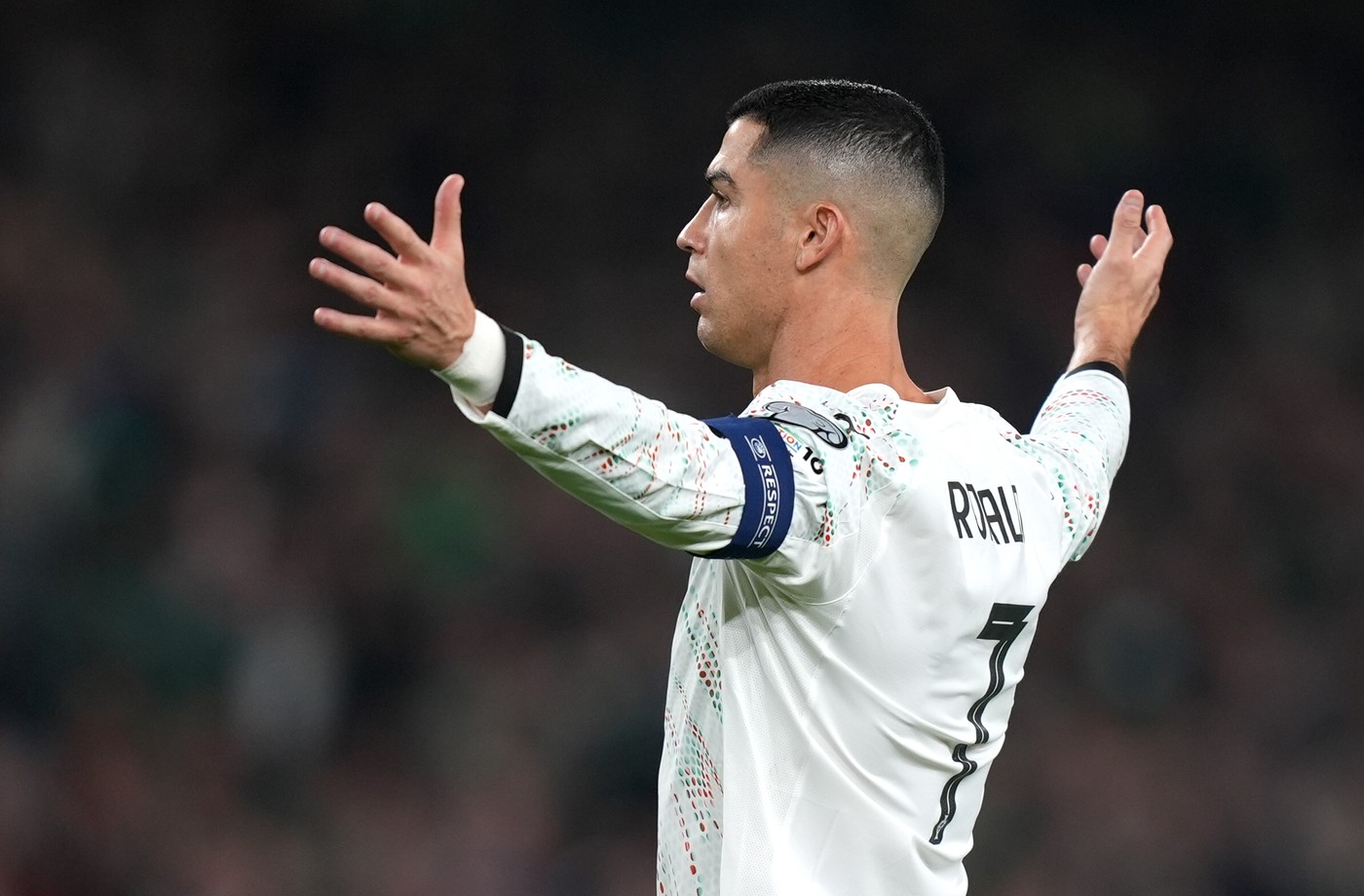 Suspendat la ultimul meci din preliminarii, Cristiano Ronaldo a avut un mesaj special pentru jucătorii Portugaliei