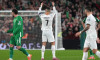 Portugal's Cristiano Ronaldo reacts after being shown a red card during the 2026 FIFA World Cup European Qualifying, Group F match at the Aviva Stadium in Dublin, Ireland. Picture date: Thursday November 13, 2025.