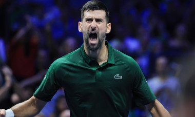 The Serbian tennis Player Novak Djokovic defeated Lorenzo Musetti in the Final of the Hellenic Championship ATP 250 at Telekom Center Athens. *PICTURES TAKEN ON THE 08/11/2025*