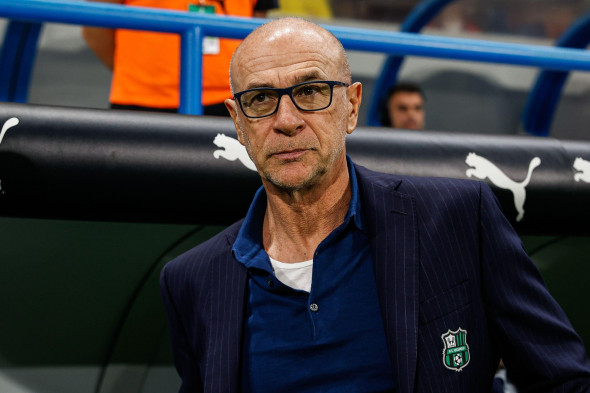 Reggio Emilia, Italy. 04th May, 2024. Davide Ballardini (Sassuolo) during US Sassuolo vs Inter - FC Internazionale, Italian soccer Serie A match in Reggio Emilia, Italy, May 04 2024 Credit: Independent Photo Agency/Alamy Live News