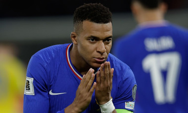 PARIS, FRANCE - 13 NOVEMBER 2025: goal celebration Kylian Mbappe (France) during the football match between European Qualifiers for the 2026 FIFA World Cup, WM, Weltmeisterschaft, Fussball, France and Ukraine at Parc des Princes