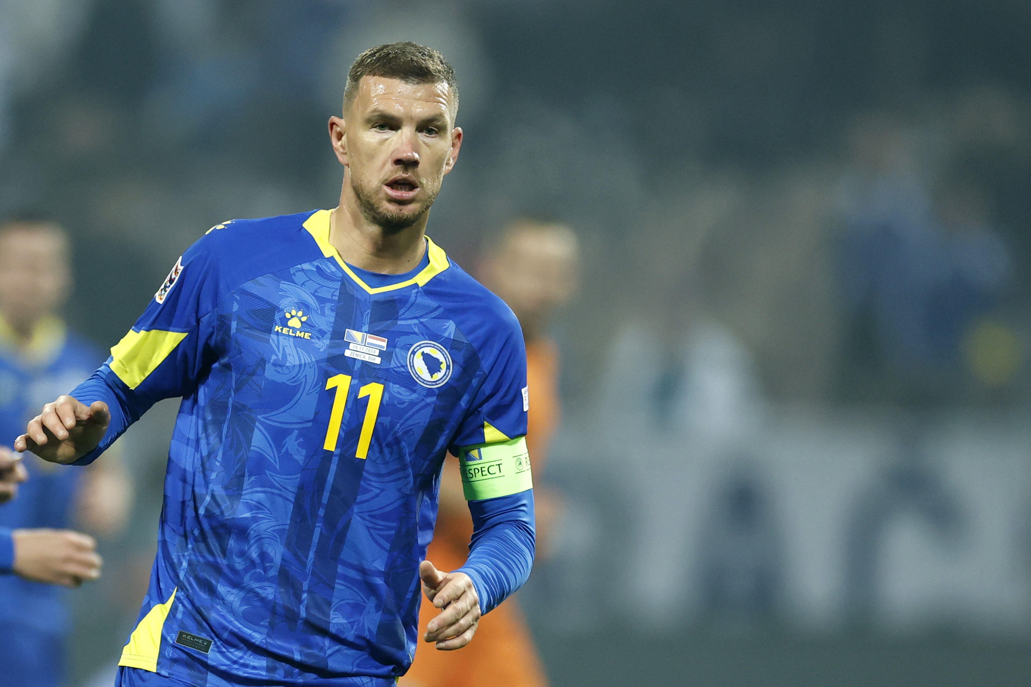 ”Dragonul” Edin Dzeko, mesaj ”războinic” cu doar câteva ore înainte de Bosnia - România