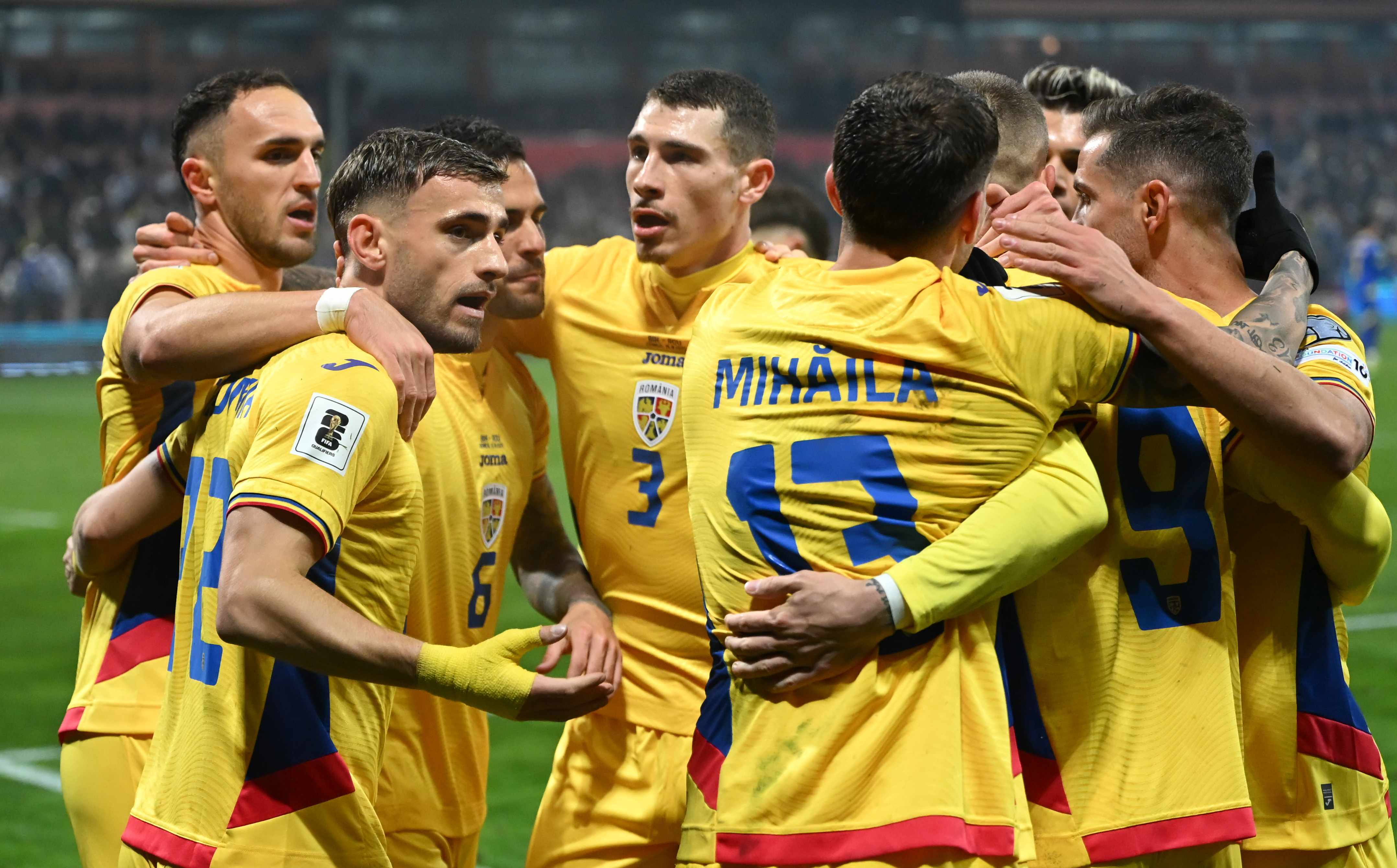 Bosnia - România 0-1, ACUM | Două ocazii pentru Man