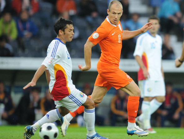 1.FOTBAL:ROMANIA-OLANDA 0-2,EURO 2008 (17.06.2008)
