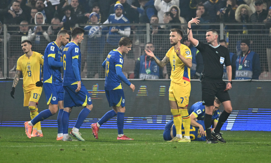 FOTBAL:BOSNIA HERTEGOVINA-ROMANIA, PRELIMINARIILE C.M. 2026 (15.11.2025)