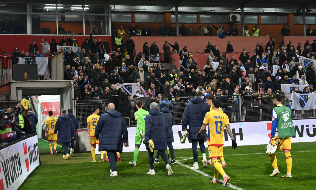 FOTBAL:BOSNIA HERTEGOVINA-ROMANIA, PRELIMINARIILE C.M. 2026 (15.11.2025)
