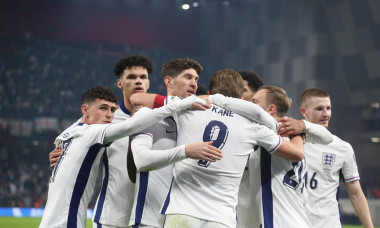 Group K European qualification football match between Albania and England in Tirana, Albania. - 15 November 2025.