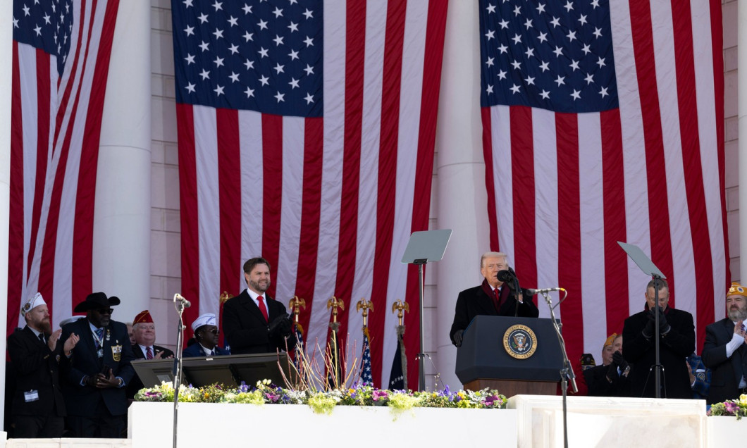U.S President Trump Attends Veterans Day Event, Arlington, Va, United States of America - 11 Nov 2025