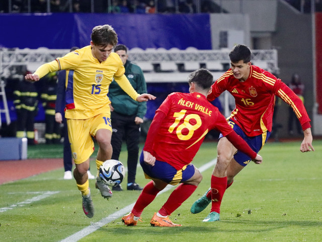 România U21 - Spania U21 0-2: Înfrângere la Sibiu