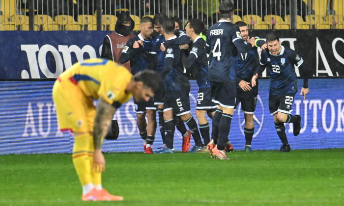 FOTBAL:ROMANIA-SAN MARINO, PRELIMINARIILE C.M. 2026 (18.11.2025)