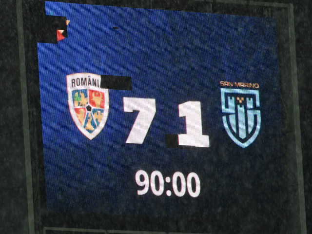 Victorie istorică a României contra San Marino