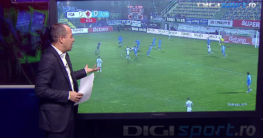 Verdictul specialistului, după cele 3 penalty-uri cerute în FC Argeș - Universitatea Craiova 1-2