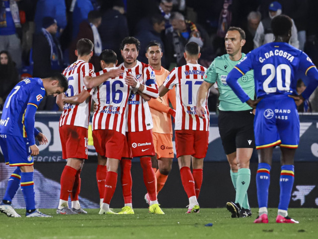 Atletico Madrid învinge Getafe fără incidente