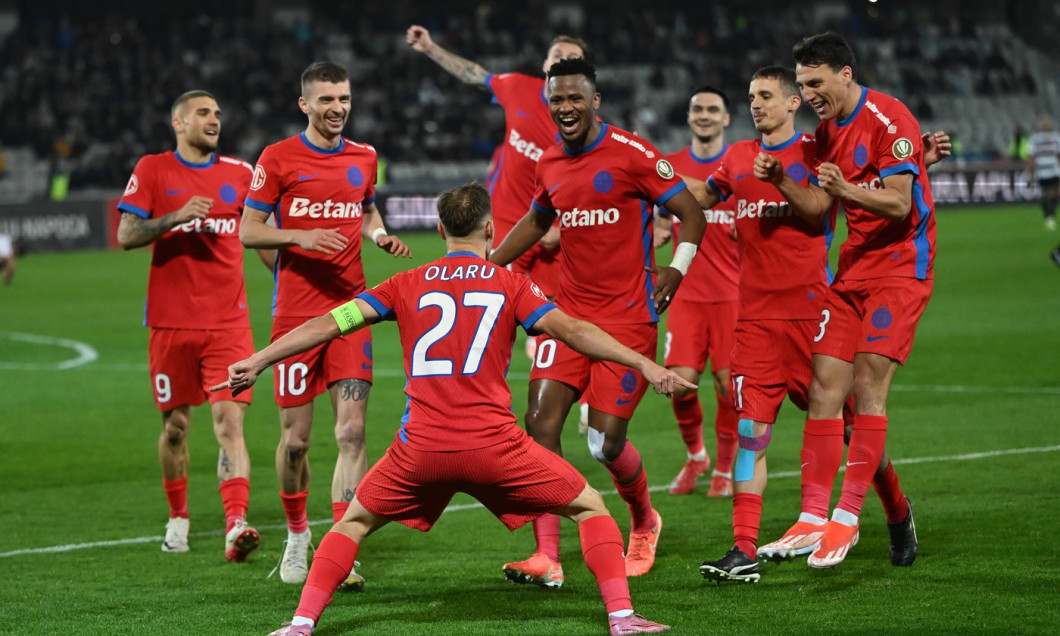 FOTBAL:UNIVERSITATEA CLUJ-FCSB, SUPERLIGA SUPERBET (1.11.2025)