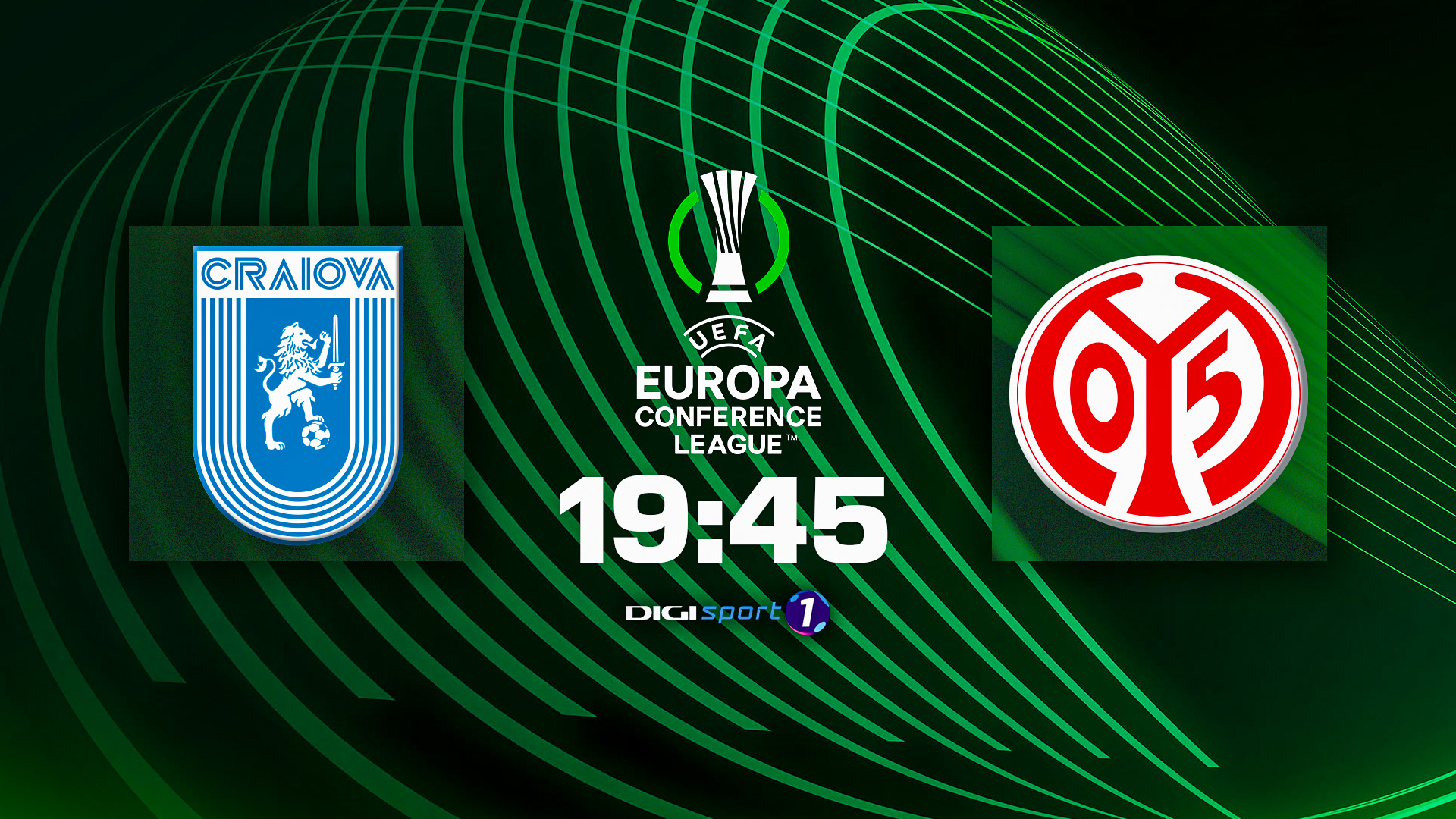 Universitatea Craiova - FSV Mainz, Live Video, 19:45, Digi Sport 1. ECHIPELE DE START