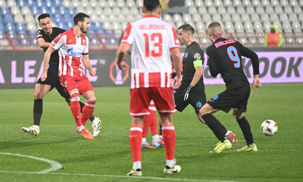 FOTBAL:STEAUA ROSIE BELGRAD-FCSB, UEFA EUROPA LEAGUE (27.11.2025)
