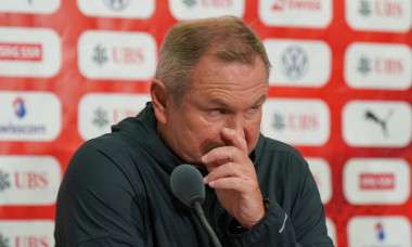 Fussball FIFA WM-Qualifikation Europa 2025/26, Gruppe B - Schweiz vs Slowenien - St. Jakob-Park (Basel): MatjaĂ…Âľ Kek / M