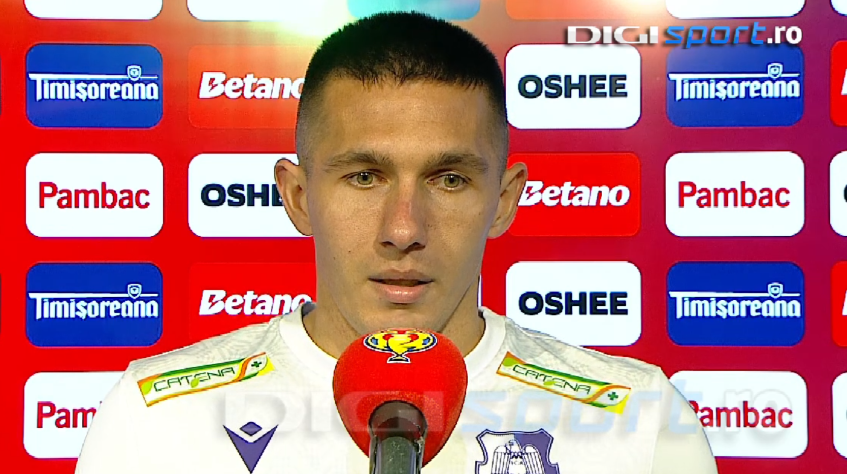 Declarație în forță, după ce a marcat o ”dublă” în FC Argeș - Rapid 2-1: ”Cupa este un obiectiv pentru noi!”