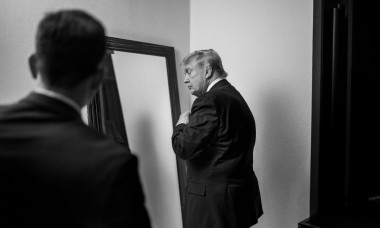 President Donald Trump prepares for his speech backstage at the McDonald’s Impact Summit, Monday, November 17, 2025, at the Westin D.C. in Washington, D.C.(Official White House Photo by Daniel Torok)